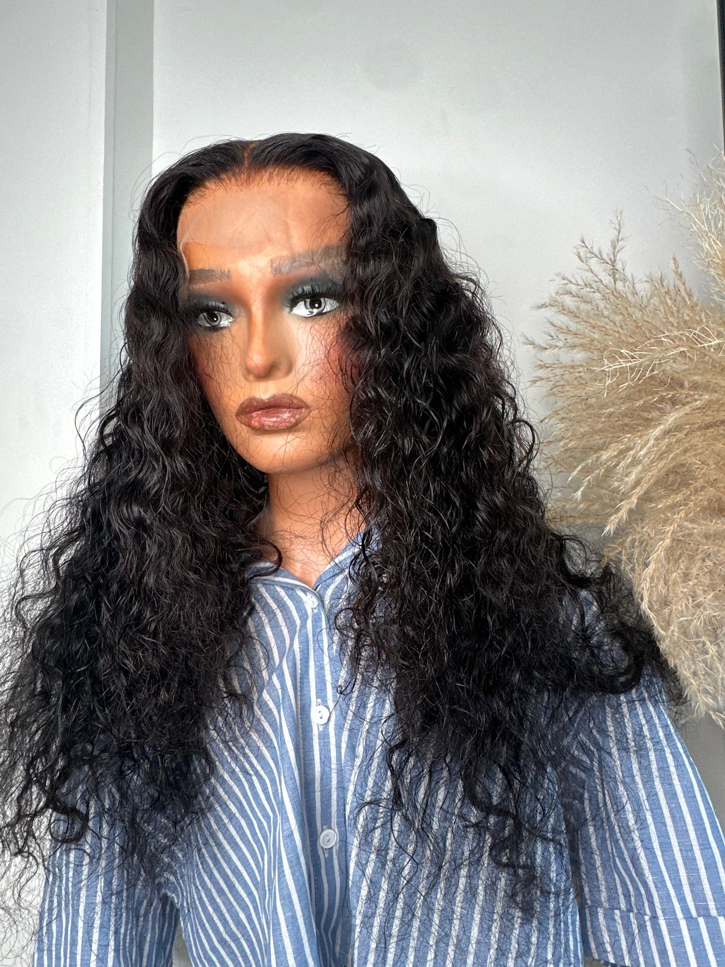Lace wig 13x4 cheveux virgin hair waterwave - MaïwaniHair
