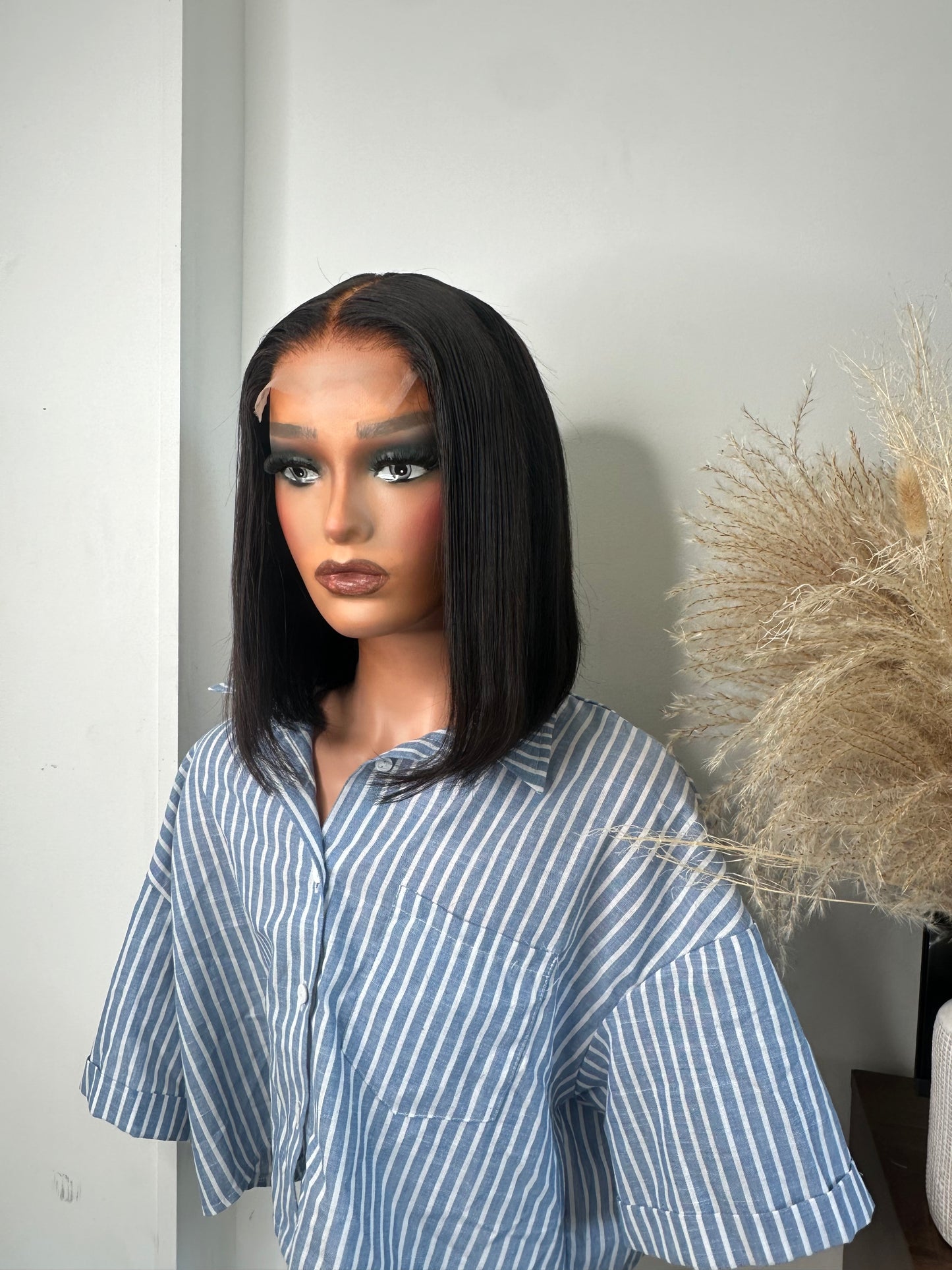 Lace wig closure bob naturelle Virgin Hair - MaïwaniHair
