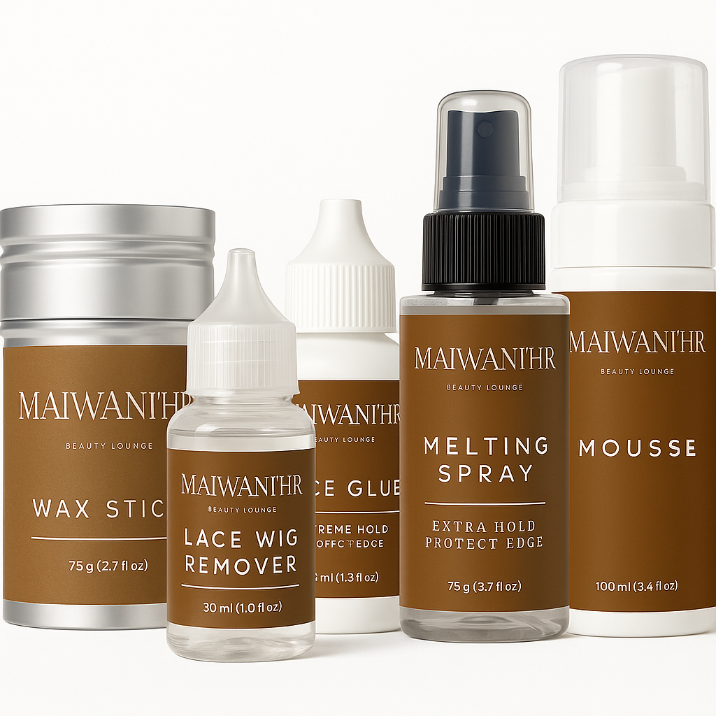 Lot d'installation de perruque complet avec 13 produits essentiels MaïwaniHair