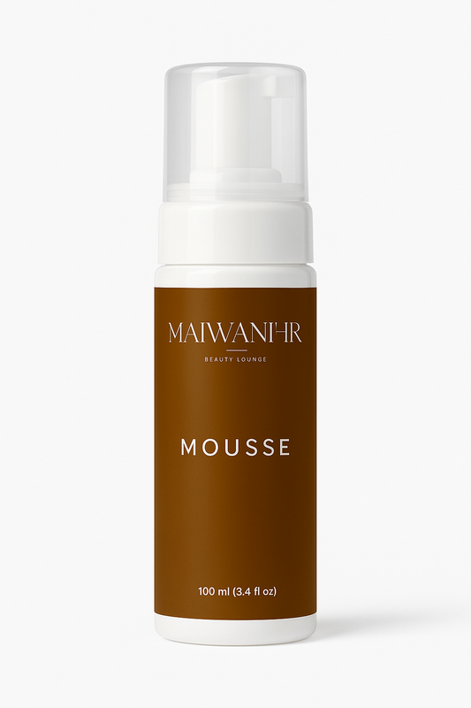 Mousse coiffante anti frisottis cheveux naturels - finition sans résidu
